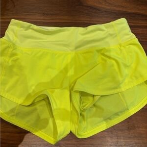 lulu neon shorts